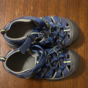 Keen Kids Navy and Gray Sandals
